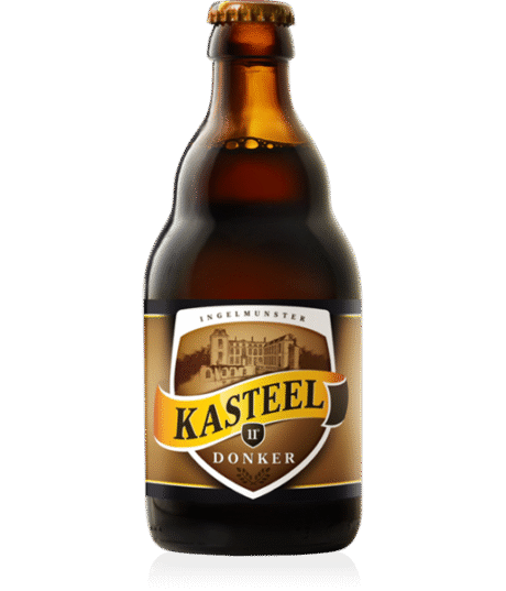 Krat Kasteel Bruin 24x33cl